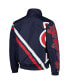 Men's Navy St. Louis Cardinals Exploded Logo Warm Up Full-Zip Jacket