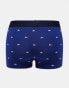 Lacoste graphics 3 pack trunks in multi