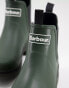 Barbour Nimbus wellington chelsea boots in olive