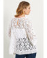 Plus Size June + Vie Boatneck Lace Top