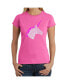 Women's Word Art T-Shirt - Unicorn