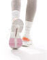 ON Cloudpulse trainers in white and orange