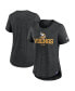 Men's and Women's Heather Black Minnesota Vikings Fashion Tri-Blend T-Shirt