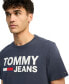 Tommy Hilfiger Men's Lock Up Logo Graphic T-Shirt