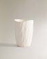 Textured ceramic toothbrush holder