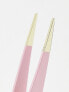 Tatti Lashes Pointed Tweezers - Pink