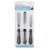 KITCHENCRAFT Stainless Steel Palette Knives Set 3 Units