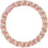 Haargummi Twistar Blush Braids, 3 St