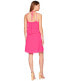 CeCe Halter Neck Ruffled (Viva Pink) Sz. 6 Women's Dress 149297