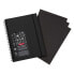 DERWENT Black Paper A4 200g Drawing Notebook