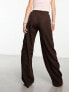 Cotton:On utility wide leg pants in brown