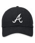 Men's Black Atlanta Braves Club Adjustable Hat