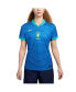 Women's Blue Brazil National Team 2024 Away Stadium Replica Jersey