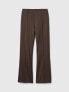 High Rise Ponte Crop Kick Pants