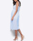 Women's Midi Maternity Nursing Dress, Including Petites Sizing