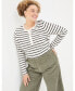 Plus Size Hettie Stripe Henley Top