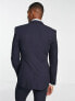 Noak 'Camden' super skinny premium fabric suit jacket in navy with stretch