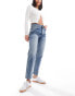 Pull&Bear comfort mom jean in blue