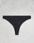 Weekday 3 pack thong in black white beige