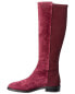 Stuart Weitzman Greer City Suede Knee-High Boot Women's Red 5.5