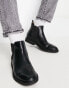 Polo Ralph Lauren talan leather chelsea boot in black