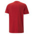 Puma Posterize Crew Neck Short Sleeve T-Shirt Mens Red Casual Tops 53859804