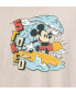 Hybrid Apparel Trendy Juniors Mickey Mouse Surf Graphic Oversized Tee