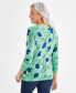 Women's Printed Button-Up Cardigan Sweater, Created for Macy's