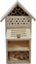 Insektenhotel aus Holz mit Farben und Pinsel, beige, 1 St