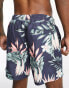 Threadbare tropical swim short 2 pack in midnight and pink