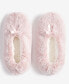 Women's Faux-Fur Ped Slipper Socks, Created for Macy's