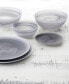 La Jolla Glass Bread & Butter Plates, Set of 4