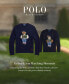 Big Boys Polo Bear Crewneck Sweater