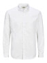 Pánská košile JPRBLACARDIFF Loose Fit 12235157 White