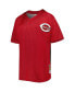 Men's Ken Griffey Jr. Red Cincinnati Reds Cooperstown Collection Mesh Batting Practice Jersey