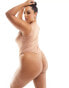 ASOS DESIGN Curve All Day smoothing racer body in camel