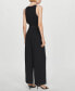 Women's Belt Long Jumpsuit