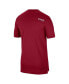 Men's Crimson Oklahoma Sooners Coach UV Performance T-shirt