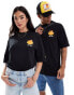 New Era unisex lemon graphic t-shirt in black