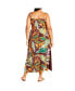 Plus Size Jez Print Maxi Dress