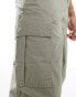 Selected Homme loose fit cargo trouser in khaki