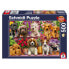 Puzzle Hunde im Regal 500 Teile