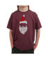 Big Boy's Word Art T-shirt - Santa Claus