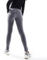 ONLY Royal regular waist skinny jeans in grey denim