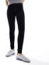 ONLY Royal regular waist skinny jeans in black