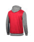 Men's Scarlet Nebraska Huskers Robinson Hoodie Full-Snap Jacket