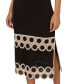 Women's Crochet Midi Sheath Dress