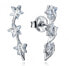 Charming Silver Earrings Stars Trend 13003E000-30