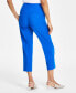 Women's High Rise Tapered Cropped Pants, Created for Macy's