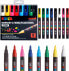 Posca Uni-Ball PC-3M, Multicolour, Multicolour, 8 colours, Fine, 0.9 mm, 1.3 mm